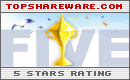 TopShareware - 5-star rating